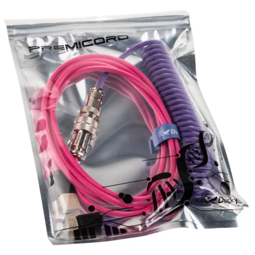 Kabel do klawiatury Ducky Premicord Joker (USB Typ C do Typ A) 1,8M