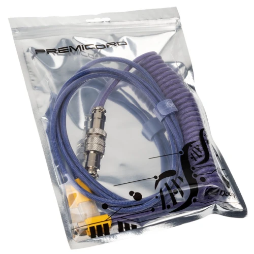 Kabel do klawiatury Ducky Premicord Horizon (USB Typ C do Typ A) -1,8M