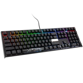 Klawiatura Ducky One 2 Backlit PBT MX-Speed-Silver RGB - Czarna (US)