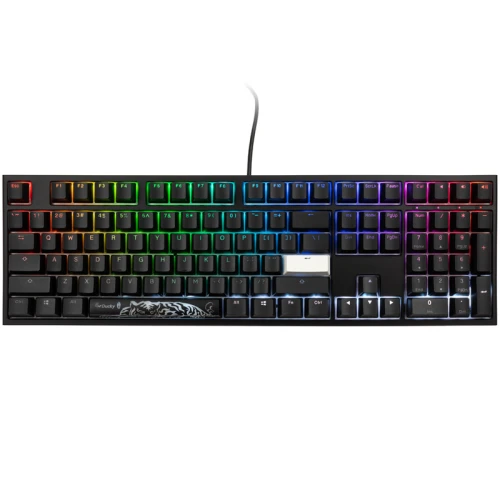 Klawiatura Ducky One 2 Backlit PBT MX-Speed-Silver RGB - Czarna (US)