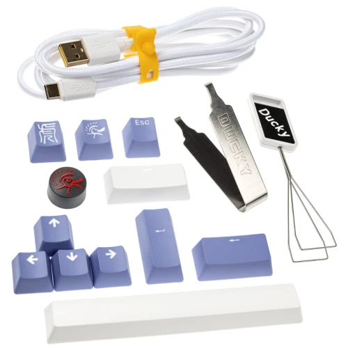 Klawiatura Ducky One 3 Classic Pure White RGB - MX-Black (US)