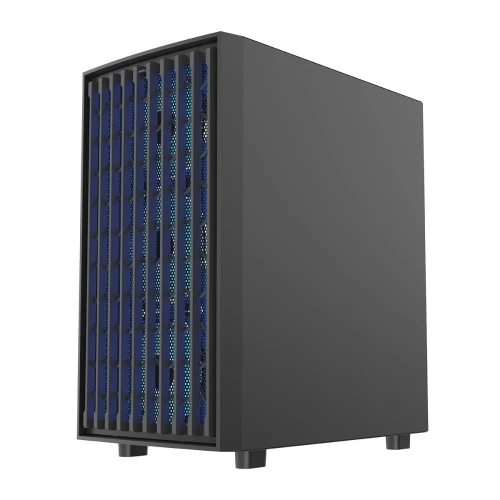 Obudowa Modecom Breeze ARGB Flow Midi Tempered Glass Black