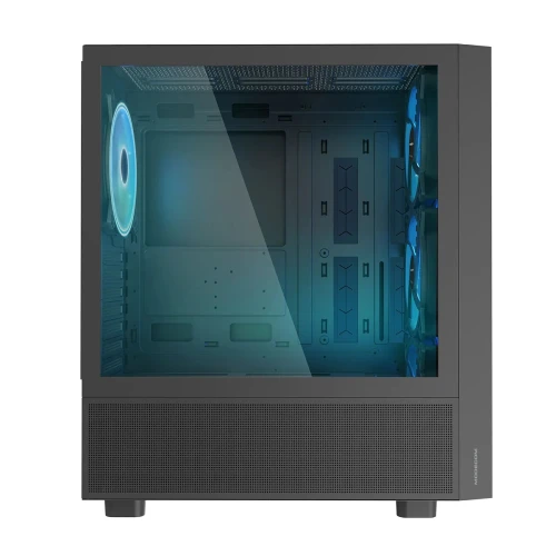Obudowa Modecom Breeze ARGB Flow Midi Tempered Glass Black
