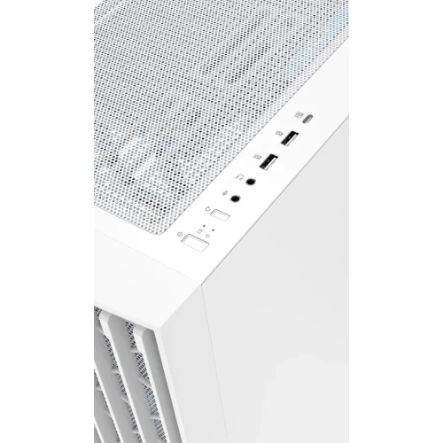Obudowa Modecom Breeze ARGB Flow Midi Tempered Glass White