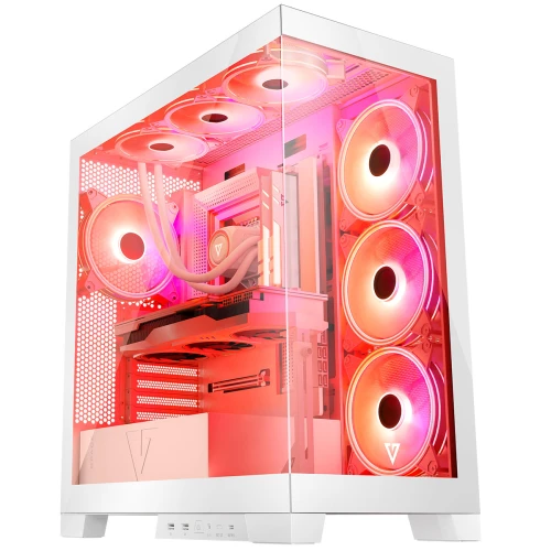 Obudowa Modecom Volcano Space Apex ARGB Midi White