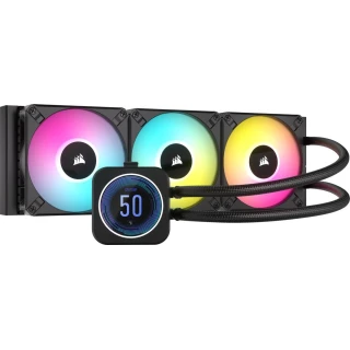 Chłodzenie wodne AiO Corsair iCUE H150i ELITE LCD XT