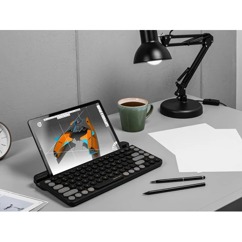 Klawiatura A4Tech FBK30 Silent Blackcurrant Wireless 2.4GHz + Bluetooth