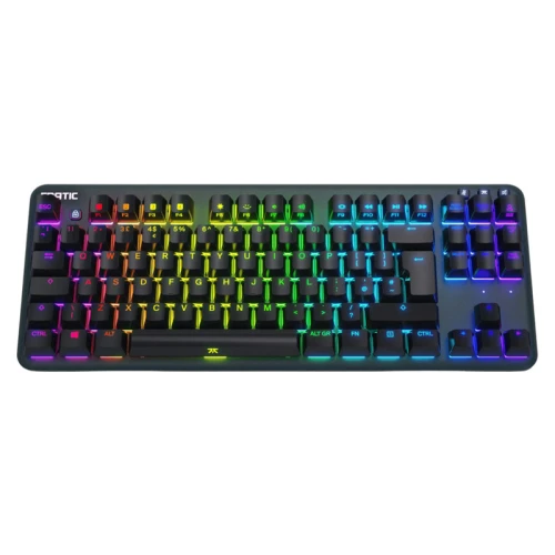 Klawiatura Fnatic miniSTREAK TKL RGB Kailh Speed Silver
