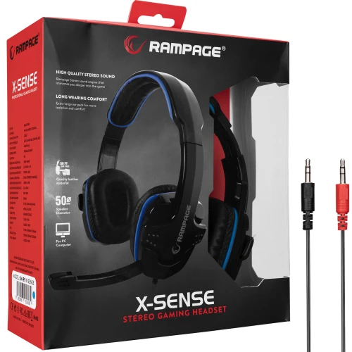 Słuchawki Rampage SN-R9 Black
