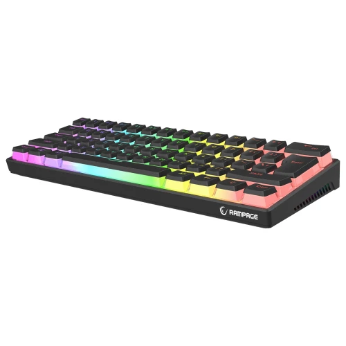 Klawiatura Rampage RADIANT K11 Pudding Black Red Switch