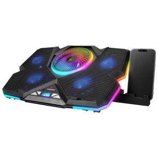Podstawka chłodząca do laptopa Rampage Breeze S50 RGB LCD