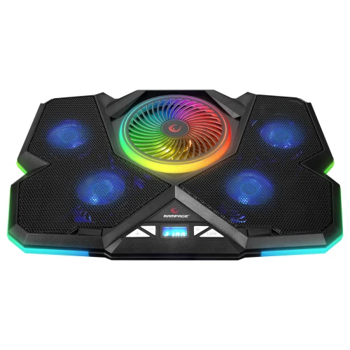Podstawka chłodząca do laptopa Rampage Breeze S50 RGB LCD
