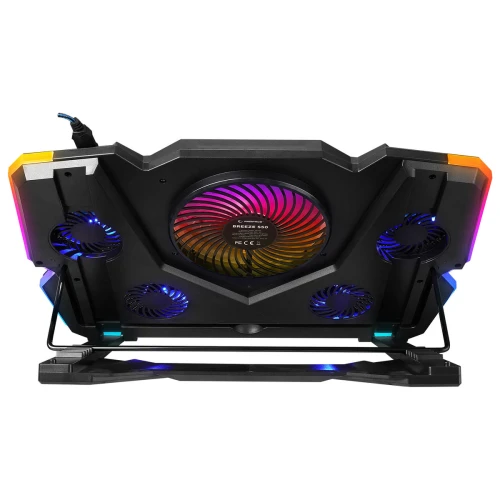 Podstawka chłodząca do laptopa Rampage Breeze S50 RGB LCD