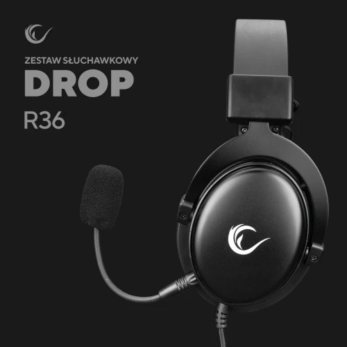 Słuchawki Rampage R36 DROP USB 7.1 RGB
