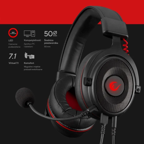 Słuchawki Rampage RM-K60 DROP PLUS USB