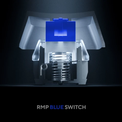 Klawiatura Rampage PLOWER K60 RGB Black Blue Switch