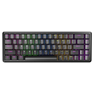 Klawiatura Rampage REBEL Black Low Profile Red Swich