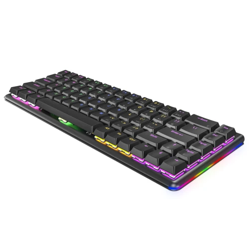 Klawiatura Rampage REBEL Black Low Profile Red Swich