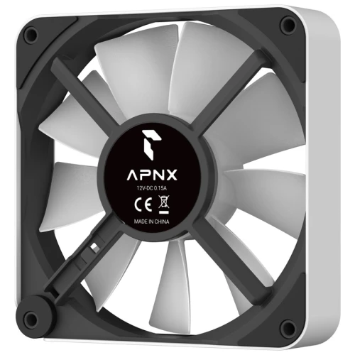 Wentylator APNX FP2-120 PWM ARGB Regular i Reverse - 120mm White