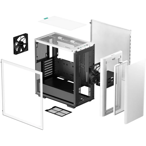 Obudowa DeepCool CK500 Midi-Tower – White