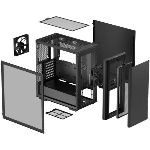 Obudowa DeepCool CK500 Midi-Tower – Black