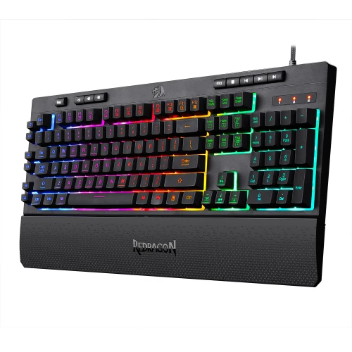 Klawiatura Redragon K512 Shiva Black RGB