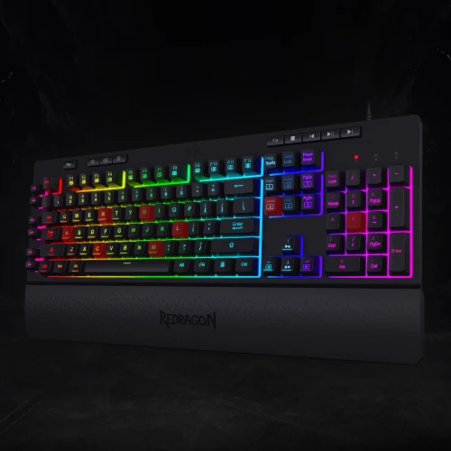 Klawiatura Redragon K512 Shiva Black RGB