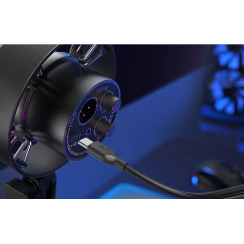 Mikrofon dynamiczny Fifine T688 USB XLR ze statywem