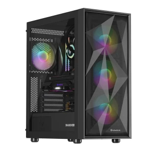 Zestaw | Ryzen 7 9800X3D, RX 9070 XT 16GB, 32GB DDR5, 1TB SSD, 850W, Diaxid 605 ARGB