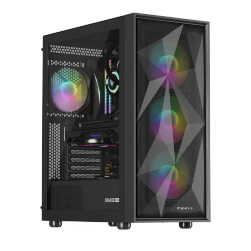Zestaw | Ryzen 7 9800X3D, RX 9070 XT 16GB, 32GB DDR5, 1TB SSD, 850W, Diaxid 605 ARGB
