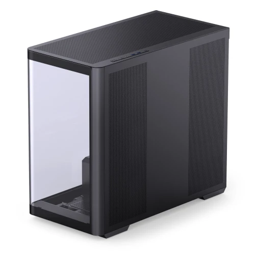 Obudowa Jonsbo D300 Midi-Tower, mATX, 270 Grad, Tempered Glass - schwarz