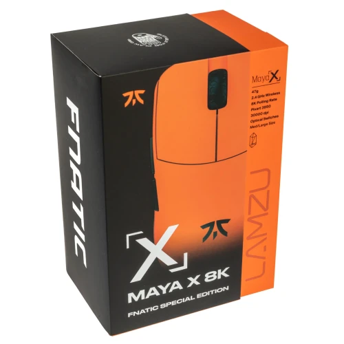 Mysz Fnatic x Lamzu Maya X 8K Wireless Special Edition