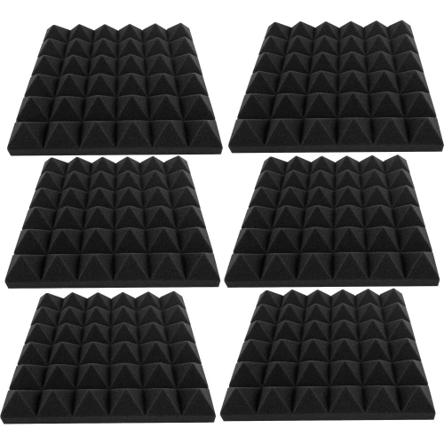 Mata akustyczna wygłuszająca piankowa na ścianę MOZOS SPK-PADS 30x30cm 6szt