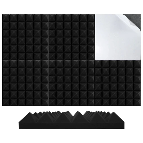Mata akustyczna wygłuszająca piankowa na ścianę MOZOS SPK-PADS 30x30cm 6szt