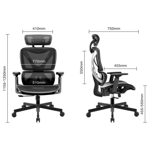 Ergonomiczny fotel biurowy MOZOS ERGO-R
