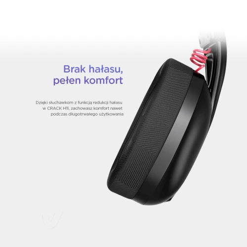 Słuchawki Rampage CRACK H11 Black USB 7.1 Wireless