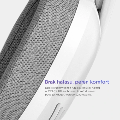 Słuchawki Rampage CRACK H11 White USB 7.1 Wireless