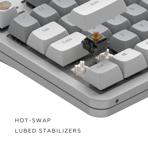 Klawiatura Dark Project ALU87B Onionite TKL RGB G3MS Amber