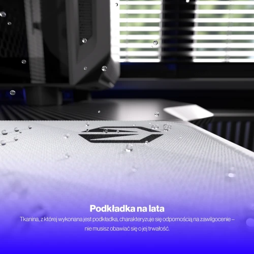 Podkładka Endorfy Crystal Onyx White XL – 900x400mm