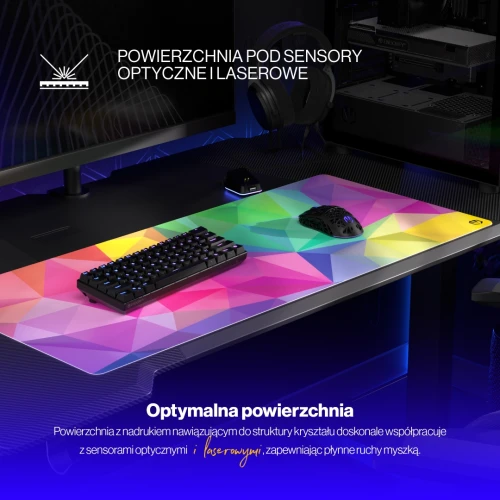 Podkładka Endorfy Crystal Spectrum XL – 900x400mm