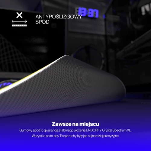 Podkładka Endorfy Crystal Spectrum XL – 900x400mm