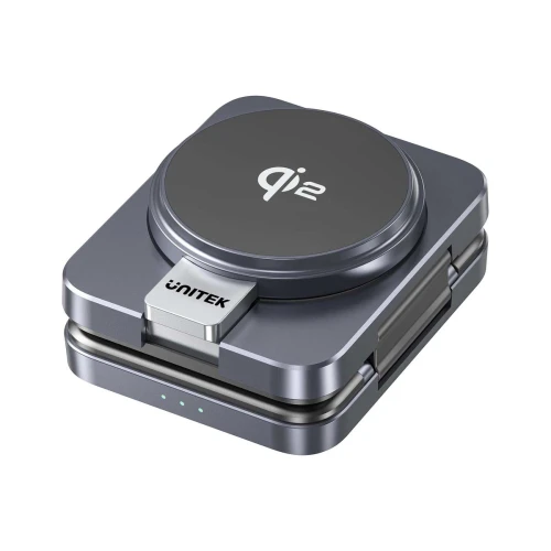 Ładowarka magnetyczna Unitek 3w1 Qi2 15W Składana stacja ładująca MagSafe