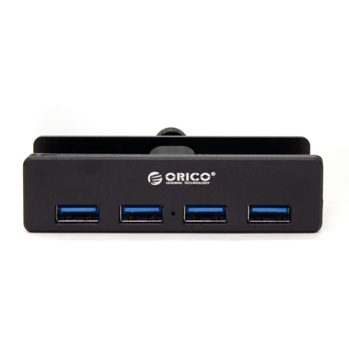 Aktywny biurkowy HUB USB Orico 4xUSB-A 5Gbps Czarny