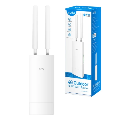 Router SIM Cudy LT400 Outdoor WiFi 4, 4G, LTE Zewnętrzny