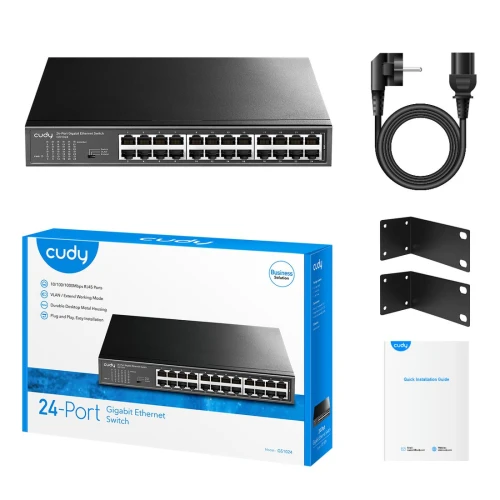 Switch Cudy GS1024 Przełącznik sieciowy 24-portowy