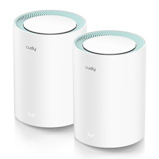 Zestaw Mesh Cudy M1300 WiFi 5 2,4GHz/5GHz 2szt