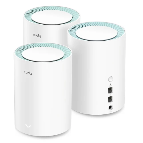 Zestaw Mesh Cudy M1300 WiFi 5 2,4GHz/5GHz 3szt