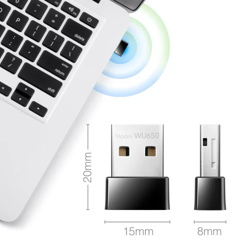 Karta sieciowa WiFi Cudy WU650 2,4GHz/5GHz USB