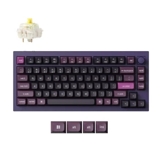 Klawiatura Keychron Q1 Max EGB Violet Gateron Jupiter Banana