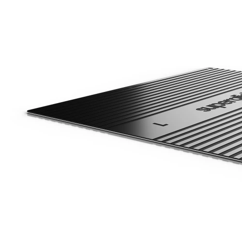 Podkładka Pulsar Superglide Glass V2 Black L - 430x320mm (szklana)